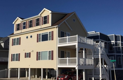 Ortley Beach House | Oceanfront 2 family house 1st floor unit, newer, badges, parking