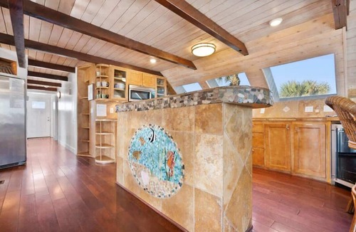 Vilano Beach House | Oceanfront Serenity Under the Sea, Tiki Bar, BBQ