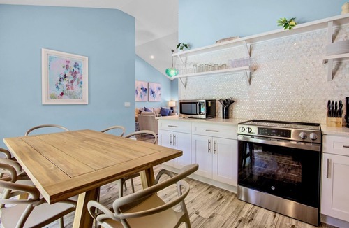 Whitney Beach House | One block to beach! 3 bedroom home with pool and backyard oasis.