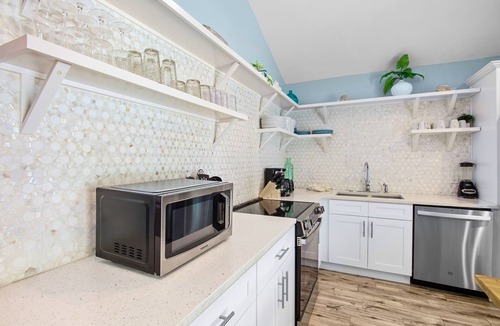 Whitney Beach House | One block to beach! 3 bedroom home with pool and backyard oasis.