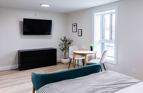 Kitchener Apartment | Oversized Trendy Studio Unit in Prime Downtown location