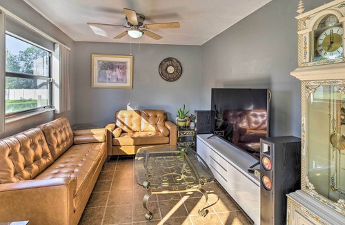 Port Malabar House | Palm Bay Vacation Rental w/ Patio & Yard
