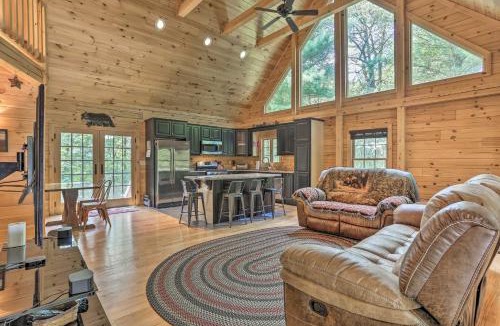 Kresgeville House | Palmerton Cabin w/Game Room ~ 5 Mi to Blue Mtn