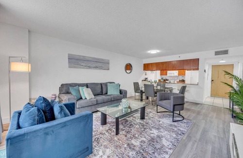 Brickell Apartment | Peaceful Brickell 1BR | Water & City Outlook