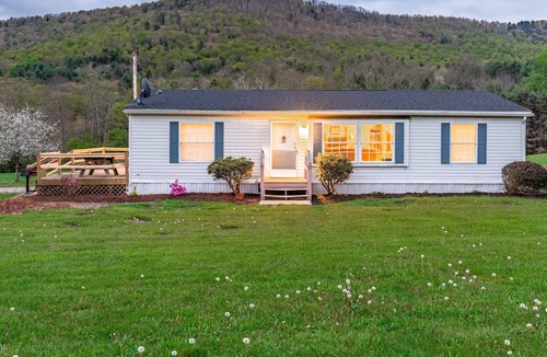 Gaines House | Peaceful Pine Lodge | Right On Pine Creek | HOT TUB -Pet Friendly