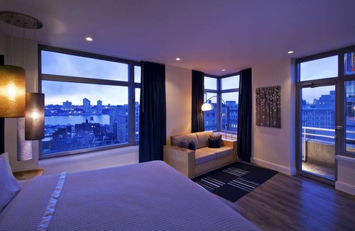 Central Park West Hotel | Pets Allowed, Loft With Terrace Room at Arthouse Hotel New York City