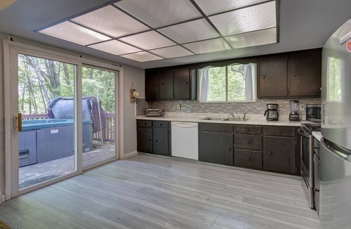 Locust Lake Village House | Pocono Lake Resort Home w/BBQ & Lake Access!