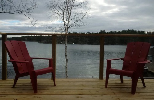 Pointe au Baril Cottage | Pointe Au Baril Island Property with southwest exposure
