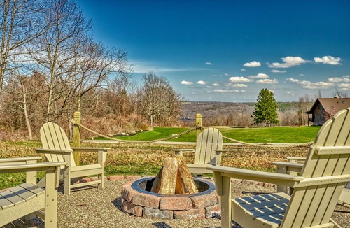 Canandaigua House | Private Canandaigua Retreat - Sleeps 8 - Fire Pit, Wrap Deck, Gatherings
