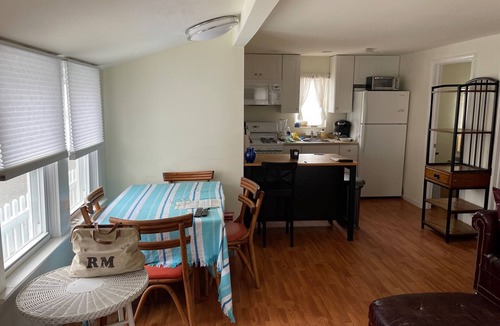 Ortley Beach Cottage | Private cottage walking distance to beach, bay, surfing, boardwalk & playground.