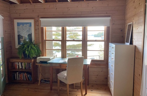 Rosseau Cottage | Private island on Lake Rosseau in Muskoka: beautiful cottage plus log cabin.