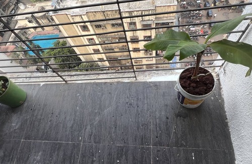 Andheri West Apartment | private specious master bedroom with attached bathroom