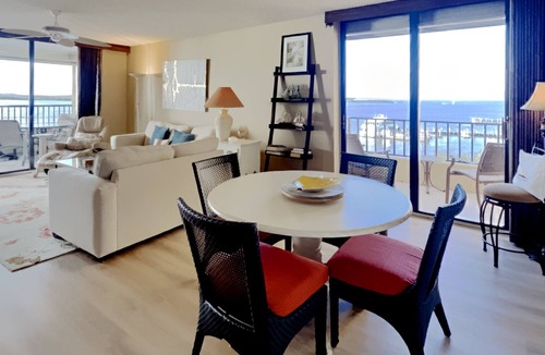 Punta Rassa Condo | Punta Rassa #404 TRANQUIL SPACIOUS 2 BED CONDO WITH GORGEOUS SUNSET WATER VIEWS