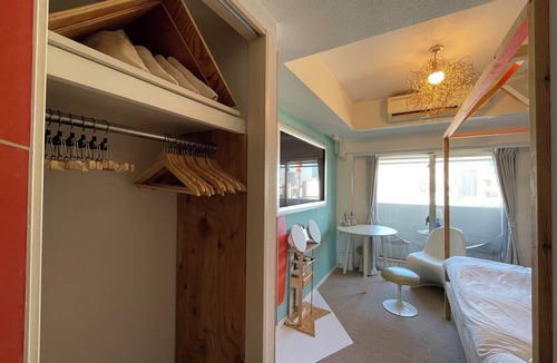 Udagawacho Apartment | QCQCstudio blue 2