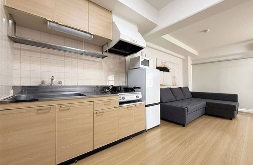 Hiroshima City Centre Apartment | Quiet 3BR Near Downtown Kitchen & Dining Equipped