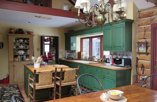 Westport Cabin | Real log house on Directly on the River with heated pool one hour from NYC.