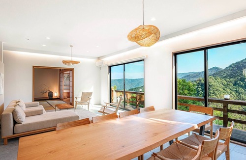 Atami House | Rental villa with tree terrace and natural hot springs with ocean views in all rooms/Atami Shizuoka