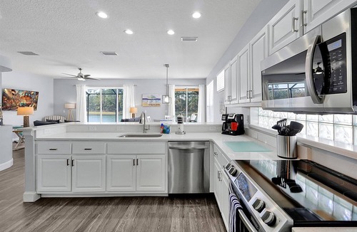 Sunset Lakes Villa | Rest & Relax at Sunset by the Lake. Entire Villa with Heated Pool and Spa!