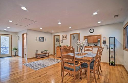 Leadsville House | Riverfront Elkins Home w/Fireplace & Deck!
