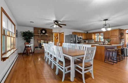 Mattawana House | Riverfront, Hot Tub, Game Room, Camp Fire and More!
