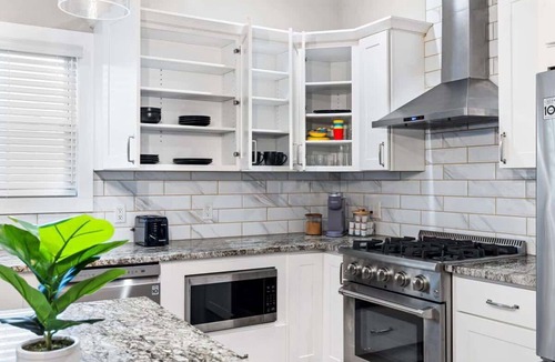 Lower Lawrenceville House | Rooftop Patio, Projector, Pet-friendly & Parking