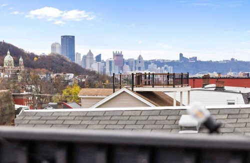 Lower Lawrenceville House | Rooftop Patio, Projector, Pet-friendly & Parking