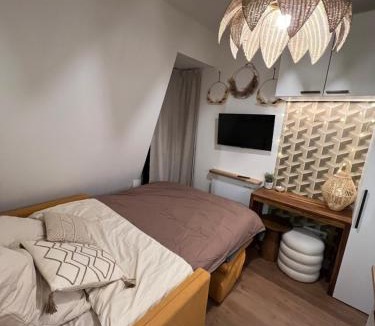 Quartier de la Folie-Mericourt House | Rooms with fabulous view on Paris roofs