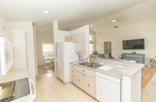 Broadmoor House | Rotonda Coastal 3 bed 2.5 bath stunning pool home next to golf course!