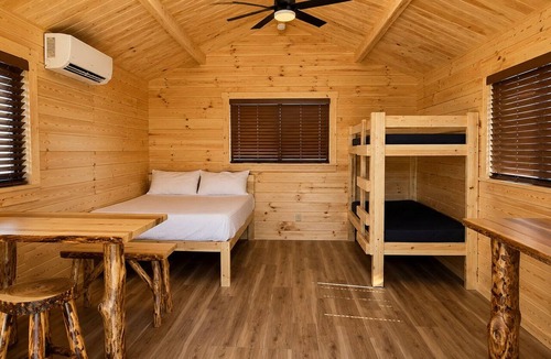 Virgin Hotel | Rustic Cabin experience, sleeps up to 4 guests, detached bathrooms/showers