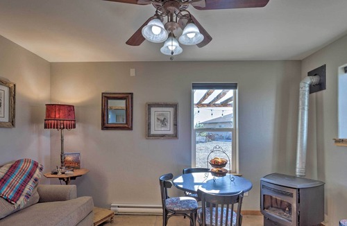 Lazear Apartment | Rustic Studio on Working Cattle Ranch in Olathe!
