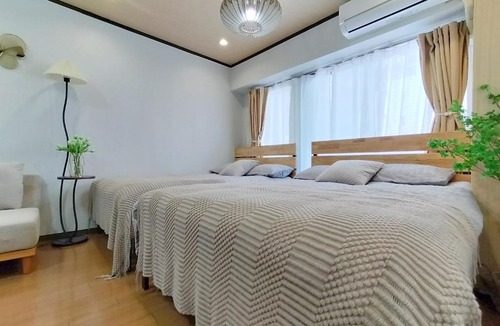 Dogenzaka Apartment | S41涉谷最中心 涉谷站7分-Shibuya center 7 mins to Station, Max 5P 直达新宿 涉谷 表参道 池袋 上野 代代木 银座 原宿