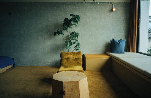 Shimo-yoshida Hotel | SARUYA HOSTEL KIKU Spacious Westernstyle twin r/Fujiyoshida Yamanashi