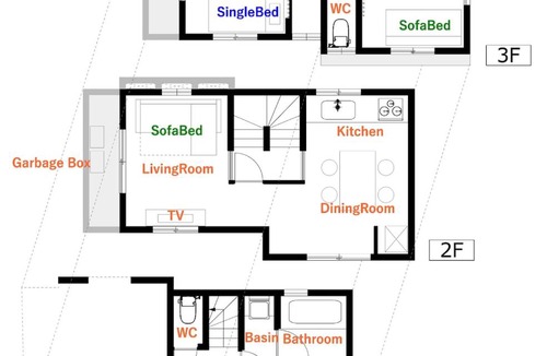 Shibuya Apartment | SATELLITE HOTEL Yoyogi Park サテライトホテル代々木公園