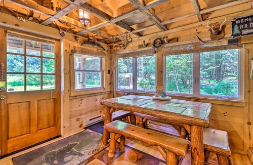 Kunkletown House | Secluded & Quiet Pocono Mountain Cabin w/Hot Tub!
