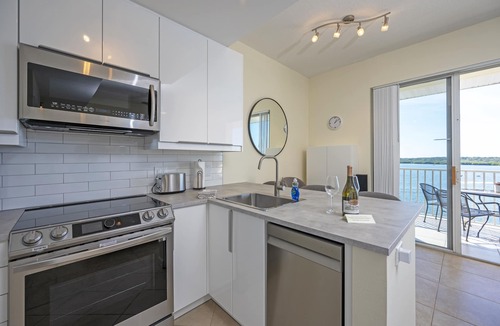 St. Petersburg - Clearwater Condo | See dolphins from the balcony! Hot tub and pool. Renovated & fully equipped.#410