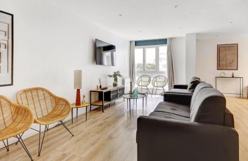 Amerique Apartment | Sejour elegant aux Buttes Chaumont pour 12 pers