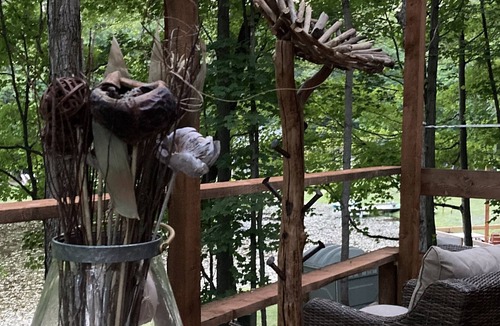 Rushville RV Rental | Selah Serenity Tent-n-Breakfast Glamping for 2 in Finger Lakes Woodland Site
