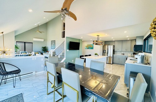 Monticello Ski Chalet | Serenity at Lake Joseph | Lakefront Hot Tub Ski