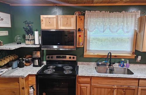 Jefferson Township Cabin | Seven Springs Mountain Tree House, Positioned on a babbling stream. Ski Camp!
