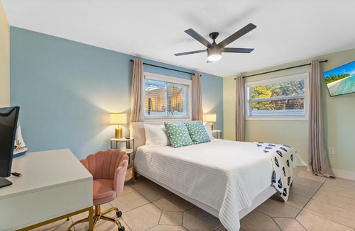 Cocoa Beach Apartment | Shark Tank Cocoa Beach - 2 Connected Units - Steps to Beach - Walkable to Dining, Bars and Shops