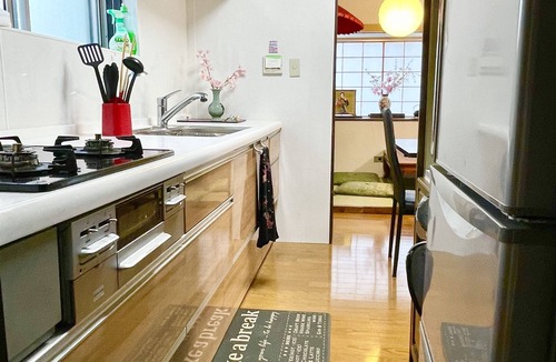 Okubo Apartment | Shinjuku/Shin-okubo 8 min walk 108 ㎡ Japanese garden inn