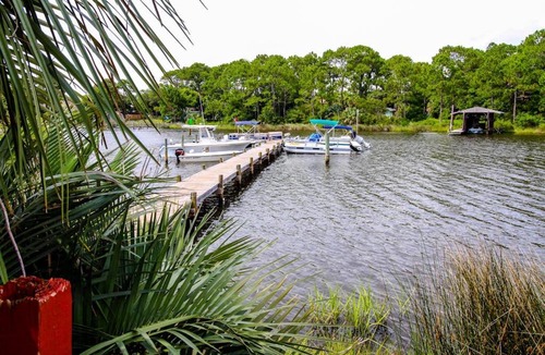 Gulf Lagoon Beach Apartment | Snowbird-friendly studio with boat dock beach access & pool