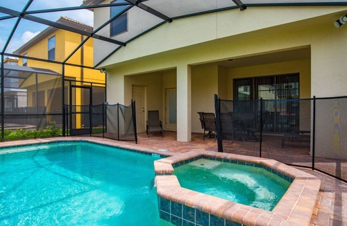 Four Corners House | 🥇 Spacious 6bd house near Disney (WW455)