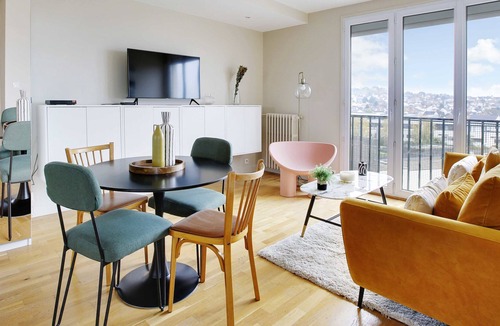 Plateau - Mont-Valerien Apartment | Spacious apartment - Nanterre - Mobility lease