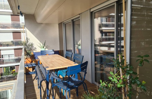 Quartier Sainte-Marguerite Apartment | Spacious, bright, arty apartment with dining terrace, 3CH, 2SDB