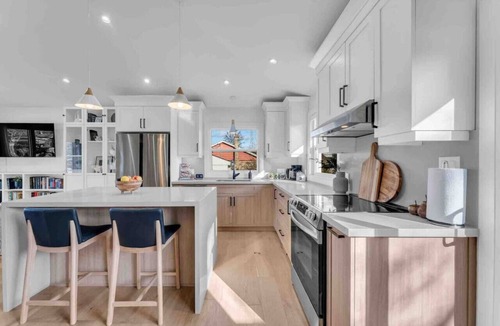 Burlington House | Spacious Elegance: Two Living Spaces in One Home