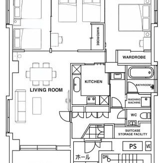 Itabashi Apartment | Spacious Family Apartment in Tokyo Up to 12 Guests Elevator