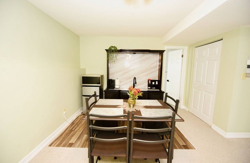 Amherstview House | Spacious Hearth Escape with Natural Light & fireplace