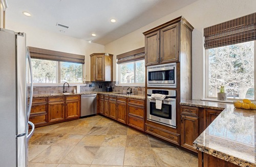 Flagstaff House | Spacious home w/game room & large covered patio - access to shared pool/hot tub