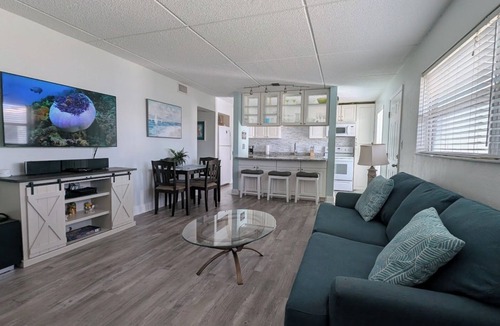 Port Canaveral Condo | Spacious Renovated Condo - 1 block from the beach!
